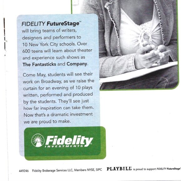 Fidelity investments Brokerage Service Future Stage ADVERT 2000s Print Ad - Picture 3 of 4